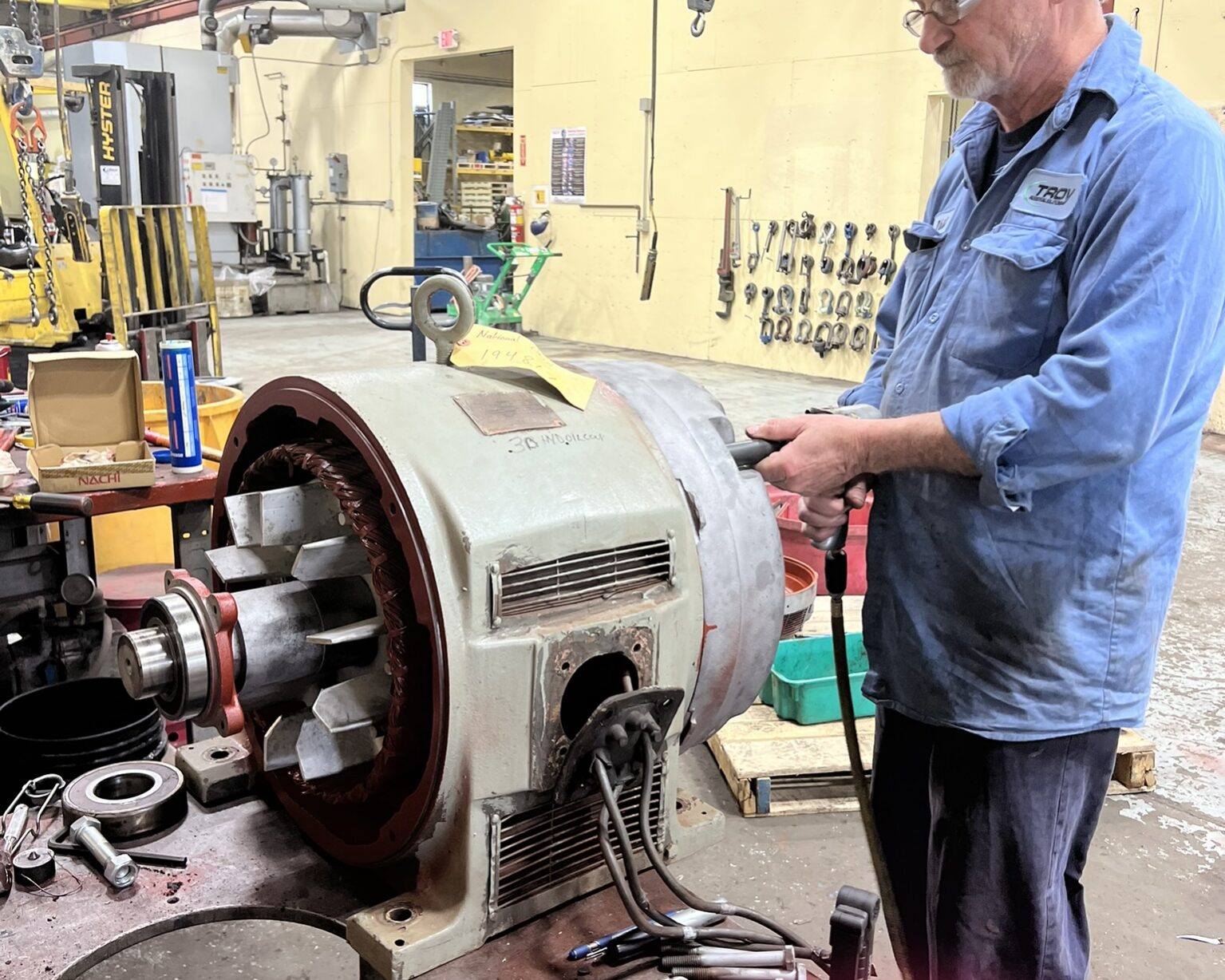 Troy Industrial Solutions motor repair